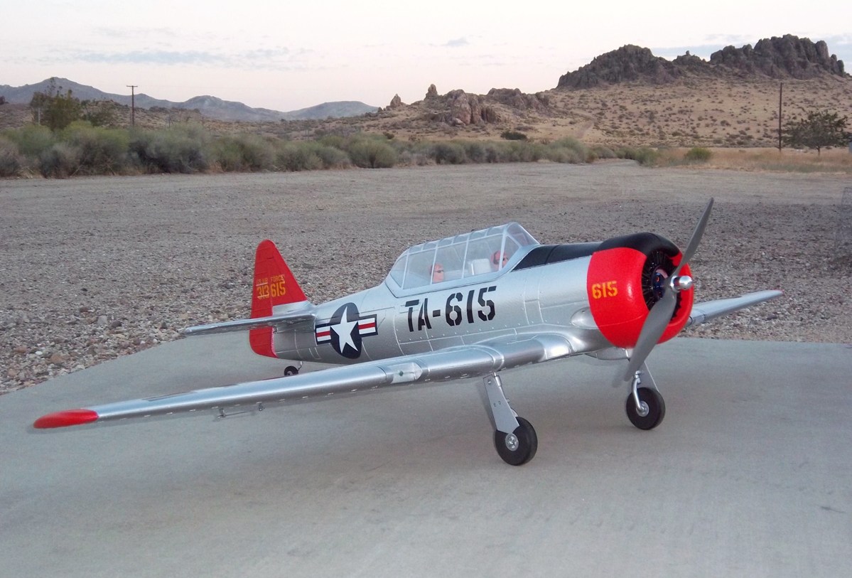AT-6 Texan 1370mm Electric RC Airplane PNP